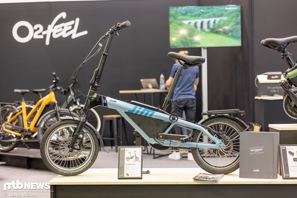 Noch ein elektrisches Faltrad: Das 02Feel JIM kommt mit 16"-Rädern, einem Bafang Dual Speed-Motor und kleinem Akku