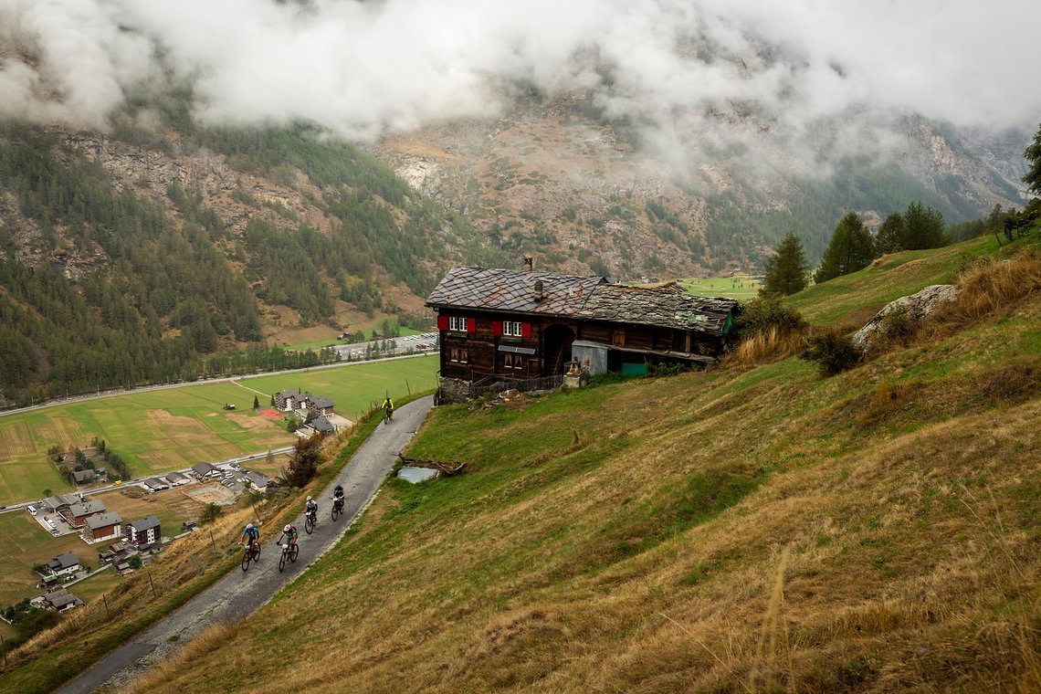 Scenic during Stage 4 of the 2018 Perskindol Swiss Epic held from Grächen to Zermatt, Valais, Switzerland on 14 September 2018. Photo by Nick Muzik. PLEASE ENSURE THE APPROPRIATE CREDIT IS GIVEN TO THE PHOTOGRAPHER