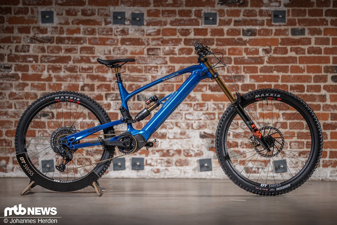 Ein Chopper von E-MTB