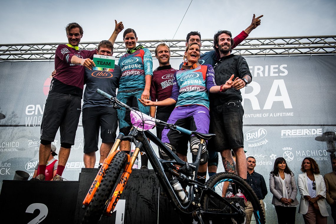 Mit dem dritten Platz in der Teamwertung in Madeira können wir uns nun stolz das schnellste Enduro Team der Welt nennen! Dave Trumpore