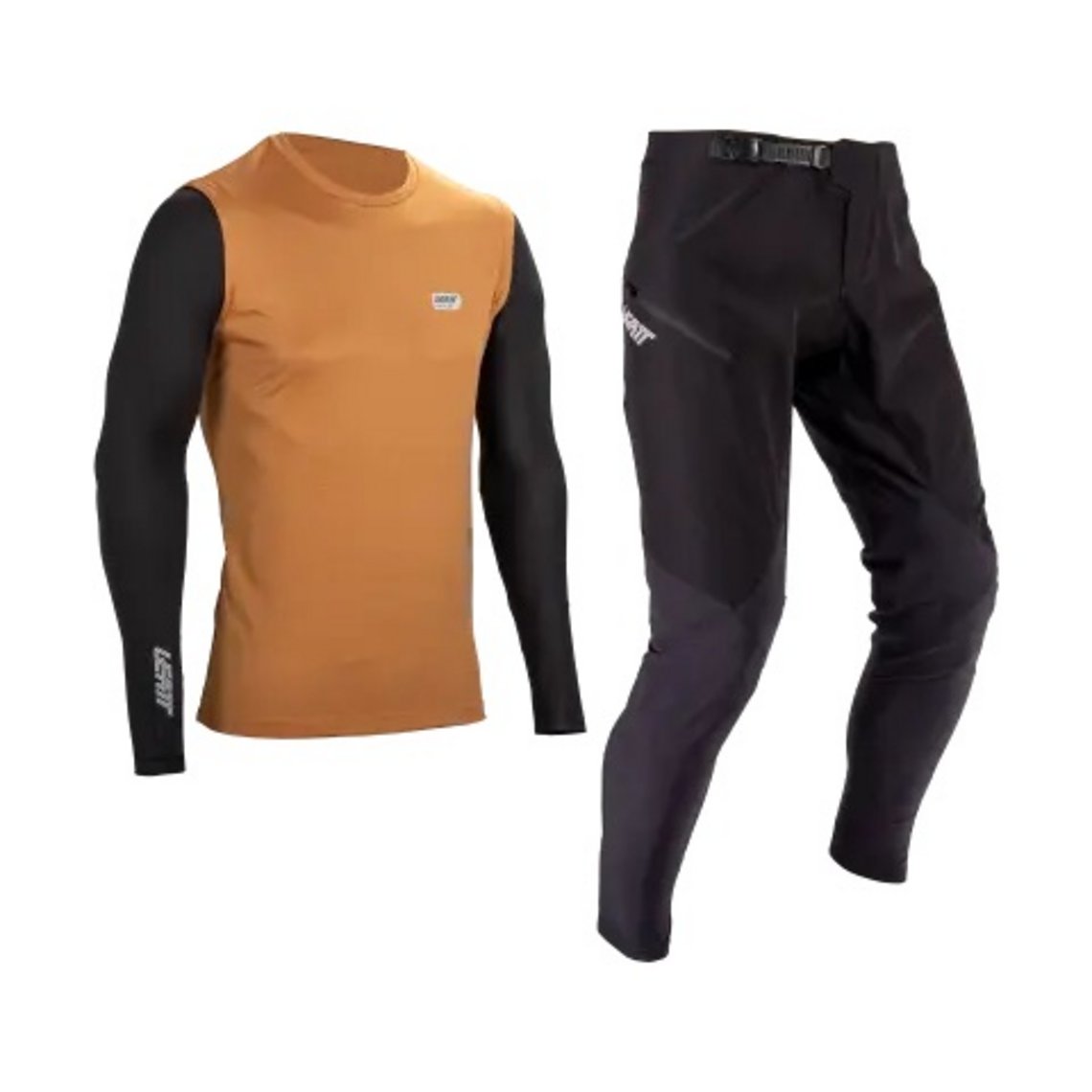 Mit dem Leatt Ride Kit 1.0 gibts ein Set aus Jersey und Hose ...