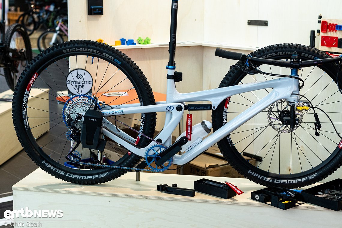 Transportlösungen gab es auch von Sybiotic Ride …