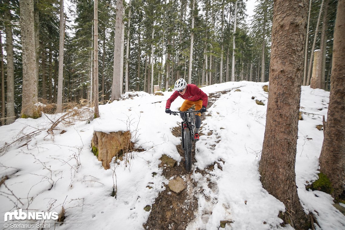 Das Ghost mag es schnell und technisch, zumindest aus der Perspektive eines XC-Bikes