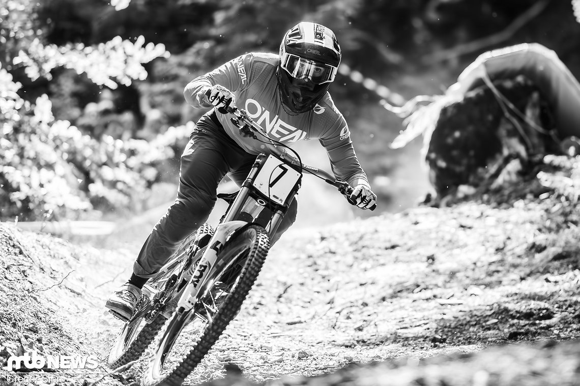 Kilian Schnöller konnte sich knapp auf Platz 2 schieben.