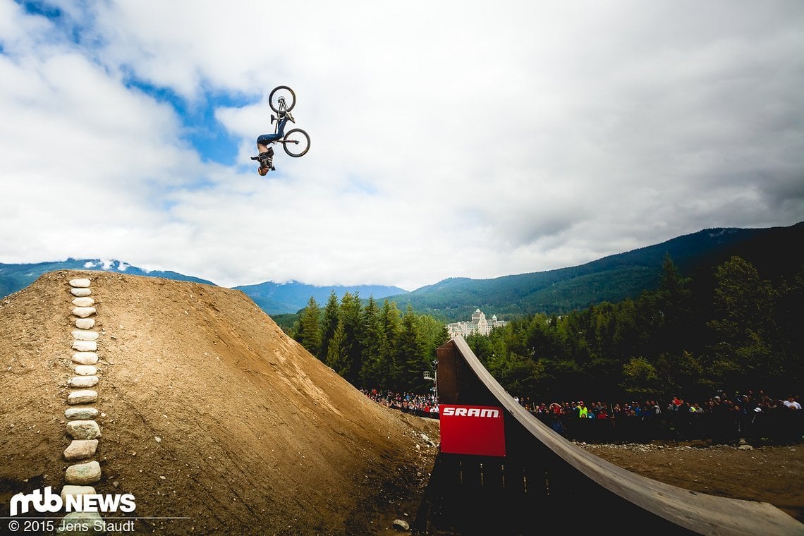 Thomas Genon begeisterte auch beim Joyride mit seinen ziemlich perfekt ausgeführten Tricks