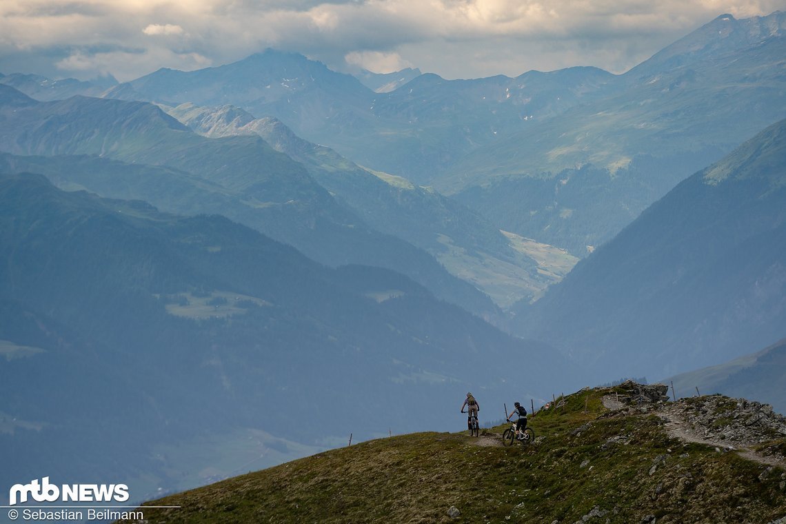 Auf der heutigen Tour wird es ordentlich alpin