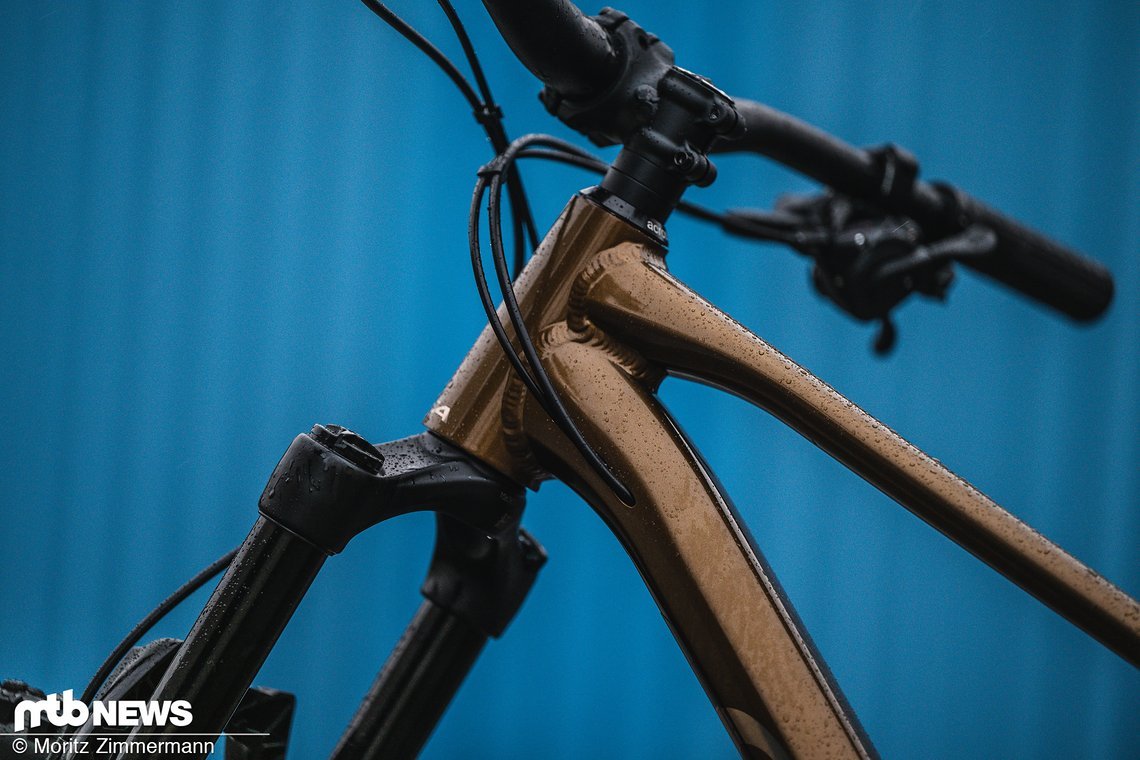 Die Geometrie des neuen Orbea Laufeys ist gegenüber dem Vorgänger deutlich moderner und abfahrtslastiger geworden.