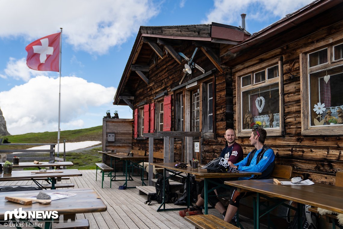 Cédric kennt sich aus in den Bergen um Davos Klosters