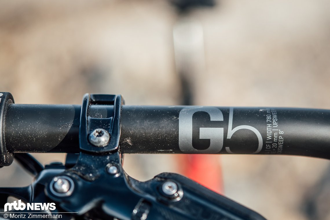 Am Cockpit setzt Canyon auf die hauseigenen G5-Komponenten