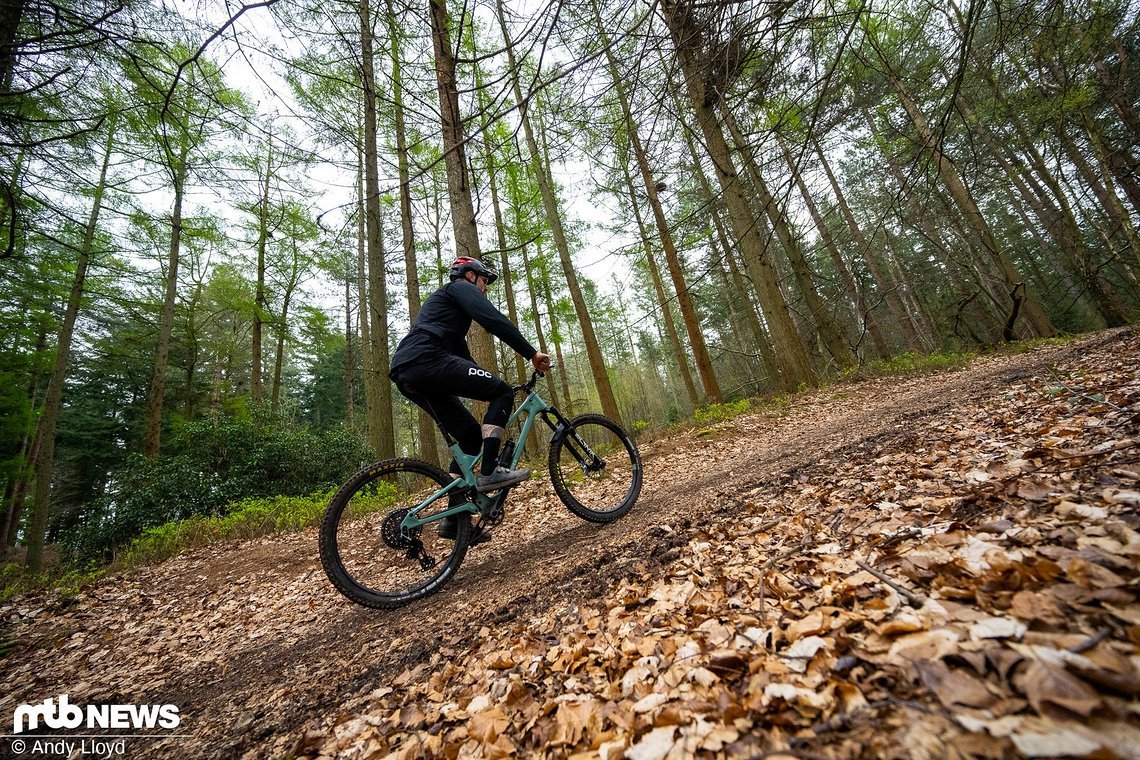 Der Uphill war auch schon mit dem alten Druid angenehm zu bewältigen