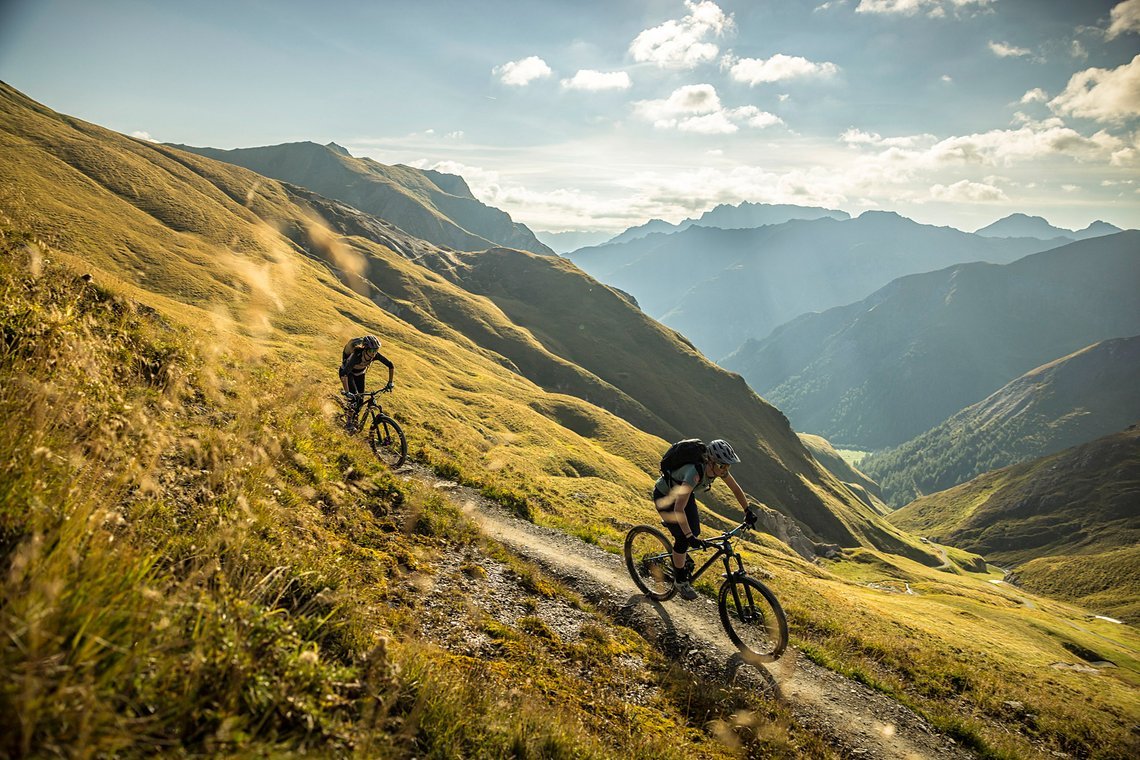 Epischer Trail in Scuol