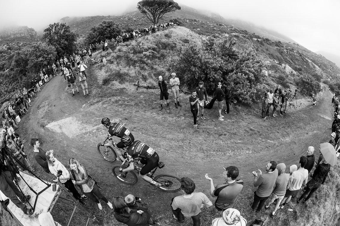 Riders during the Prologue of the 2019 Absa Cape Epic Mountain Bike stage race held at the University of Cape Town in Cape Town, South Africa on the 17th March 2019.

Photo by Sam Clark/Cape Epic

PLEASE ENSURE THE APPROPRIATE CREDIT IS GIVEN TO 