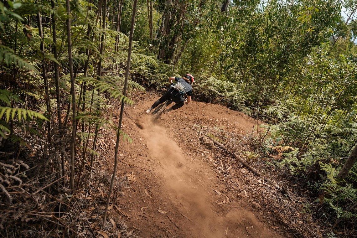 Dirt-Surfen im Westen.