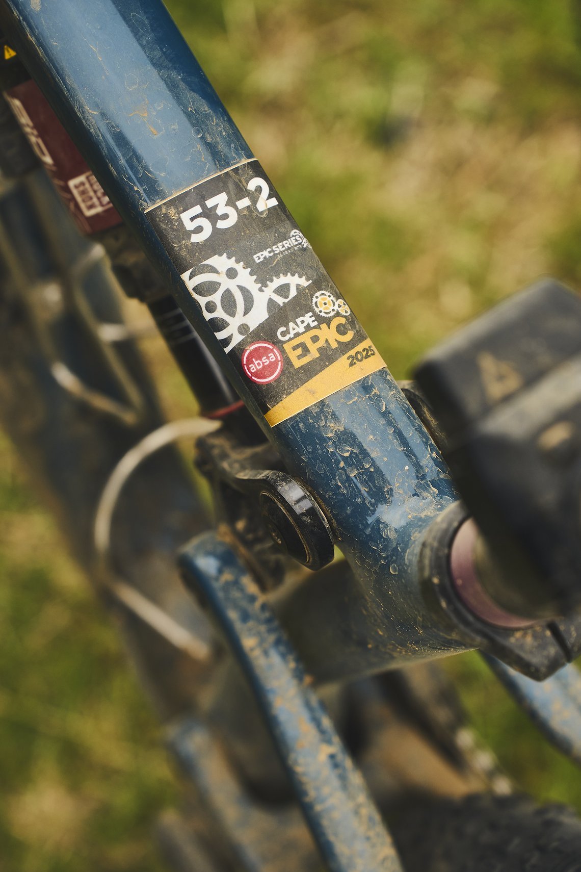 during Stage 4 of the 2025 Absa Cape Epic Mountain Bike stage race held at Fairview, Paarl, Cape Town, South Africa on the 20th March 2025. Photo by Michael Chiaretta/Cape Epic
PLEASE ENSURE THE APPROPRIATE CREDIT IS GIVEN TO THE PHOTOGRAPHER AND ABS