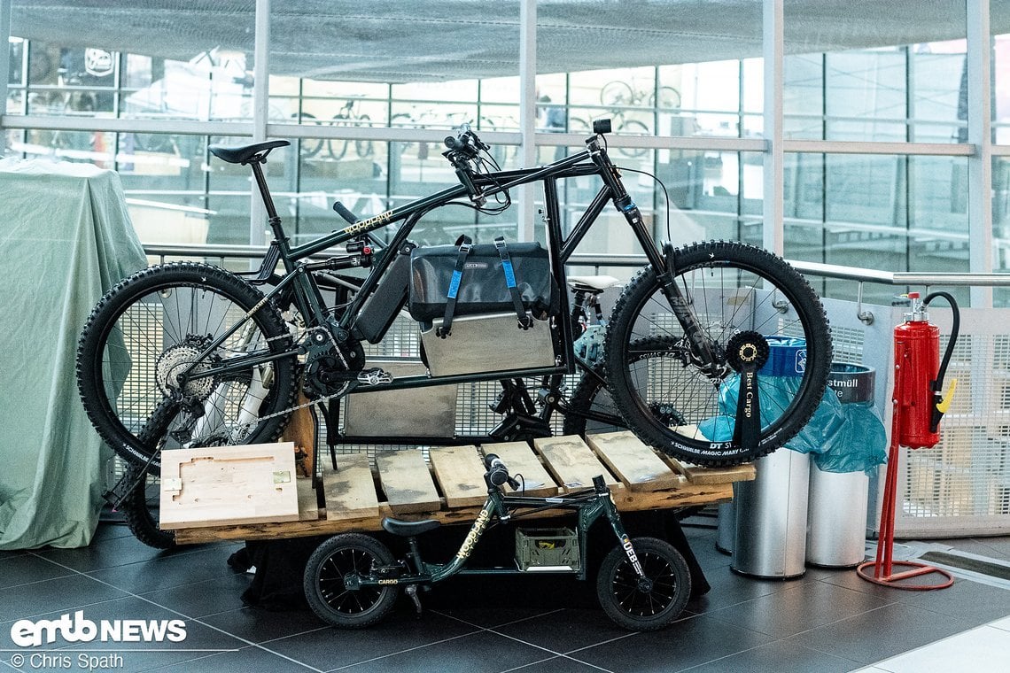 Was für Papa und Tochter gibt es bei Woodland Cycles.