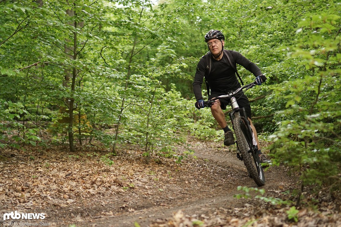 Unterwegs auf flowigen Schweinfurter Trails