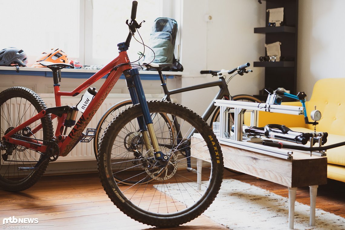 Enduro, Stadtrad, Steifigkeitsprüfstand