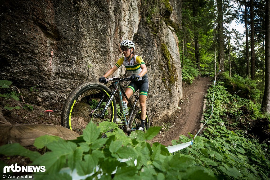 Rebecca McConnell landete dieses Jahr beim Weltcup in Nove Mesto schon einmal unter den Top 3