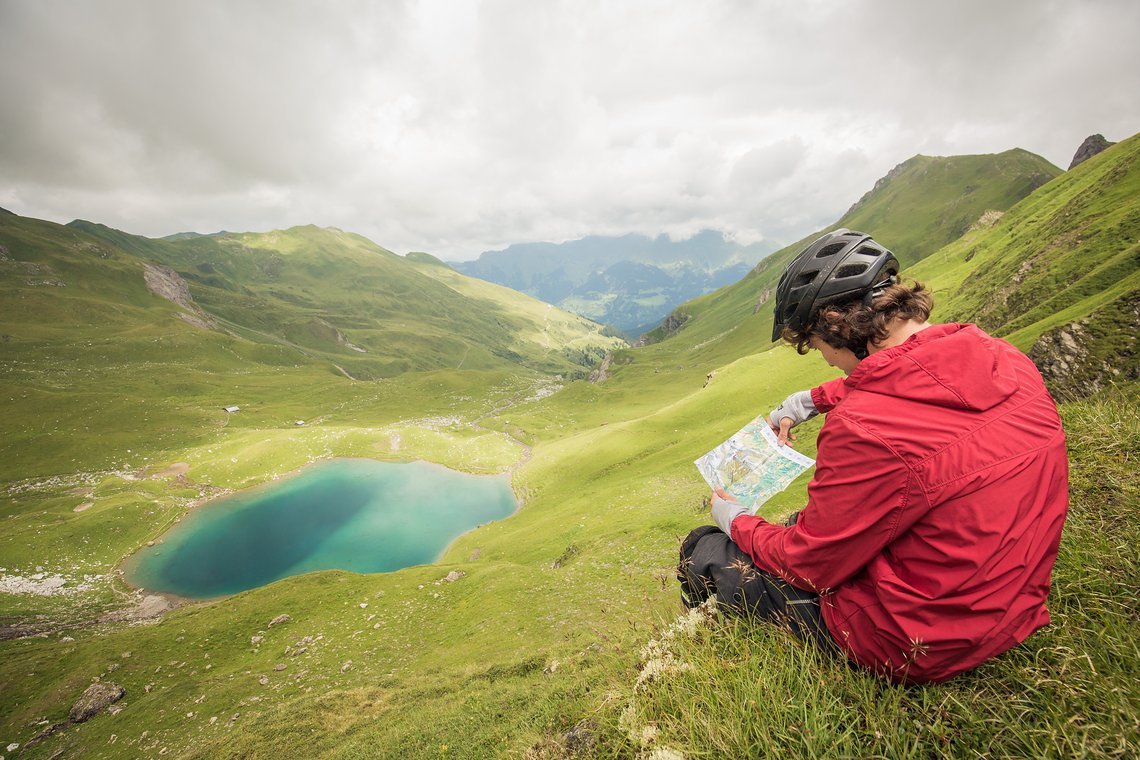Gut geplant ist halb gewonnen - bei diesem Ausblick könnte man auch noch ein paar Minuten länger verweilen