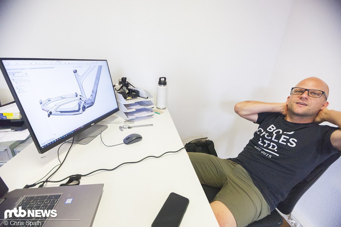 Vinz arbeitet seit vielen Jahren als Industriedesigner und an Projekten in der Fahrrad-Industrie