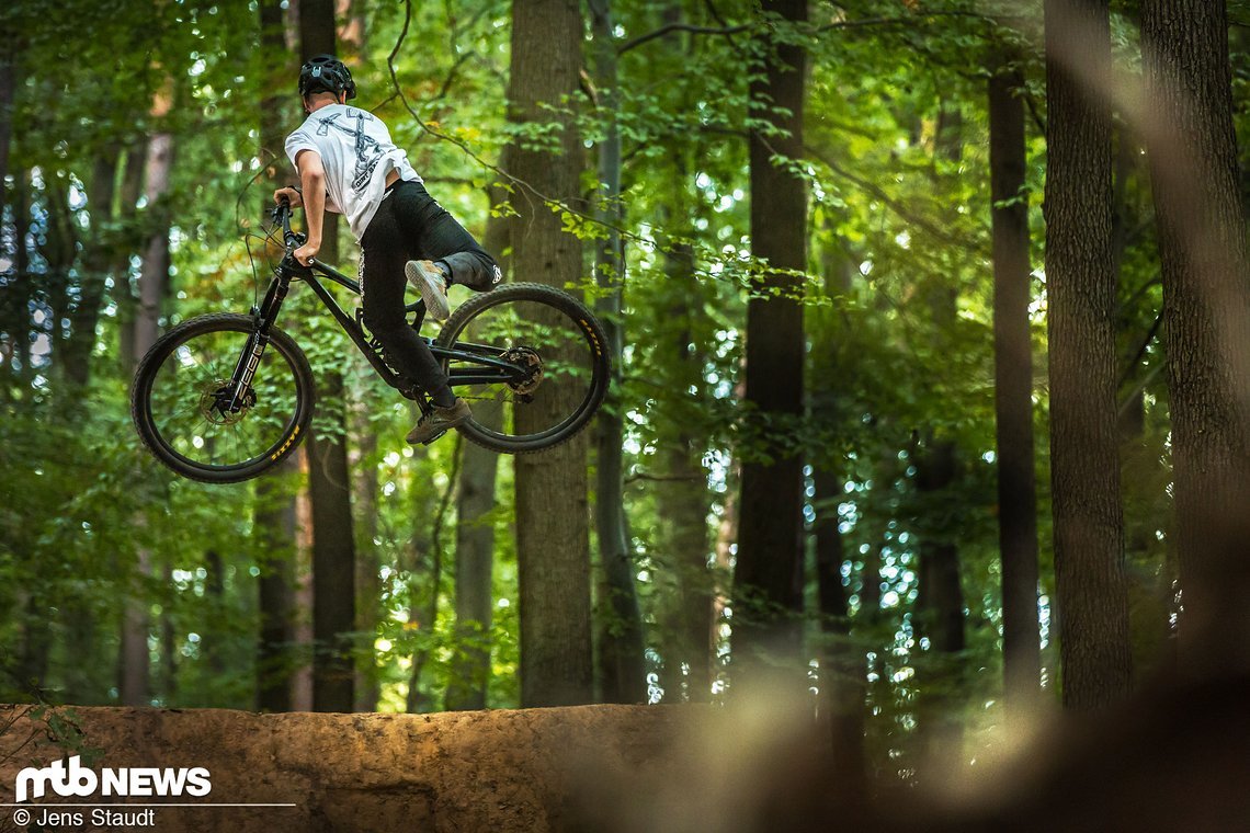 Für aufgebohrte Enduros oder Freerider