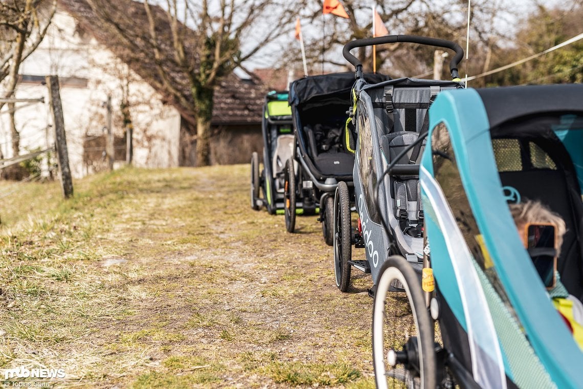 Anstellen bitte: Vor der Testrunde wird jeder Anhänger vermessen und gewogen, außerdem natürlich fotografiert