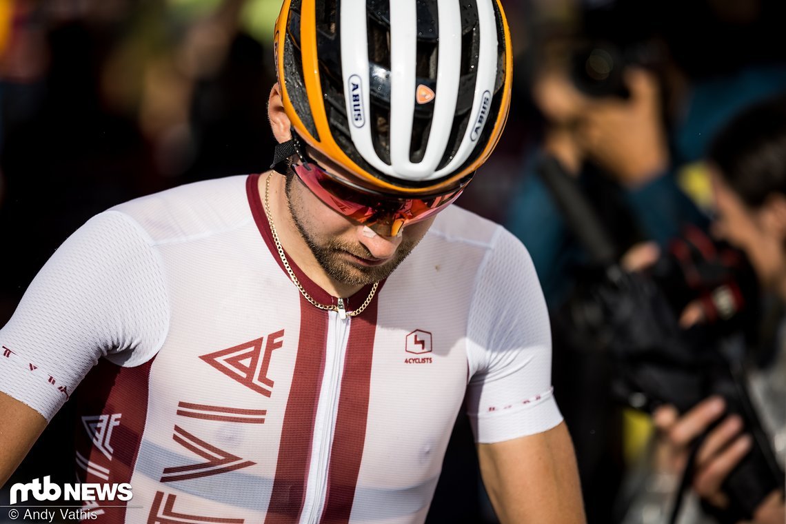 Martins Blums bereitet sich auf das WM-Rennen im Short Track vor