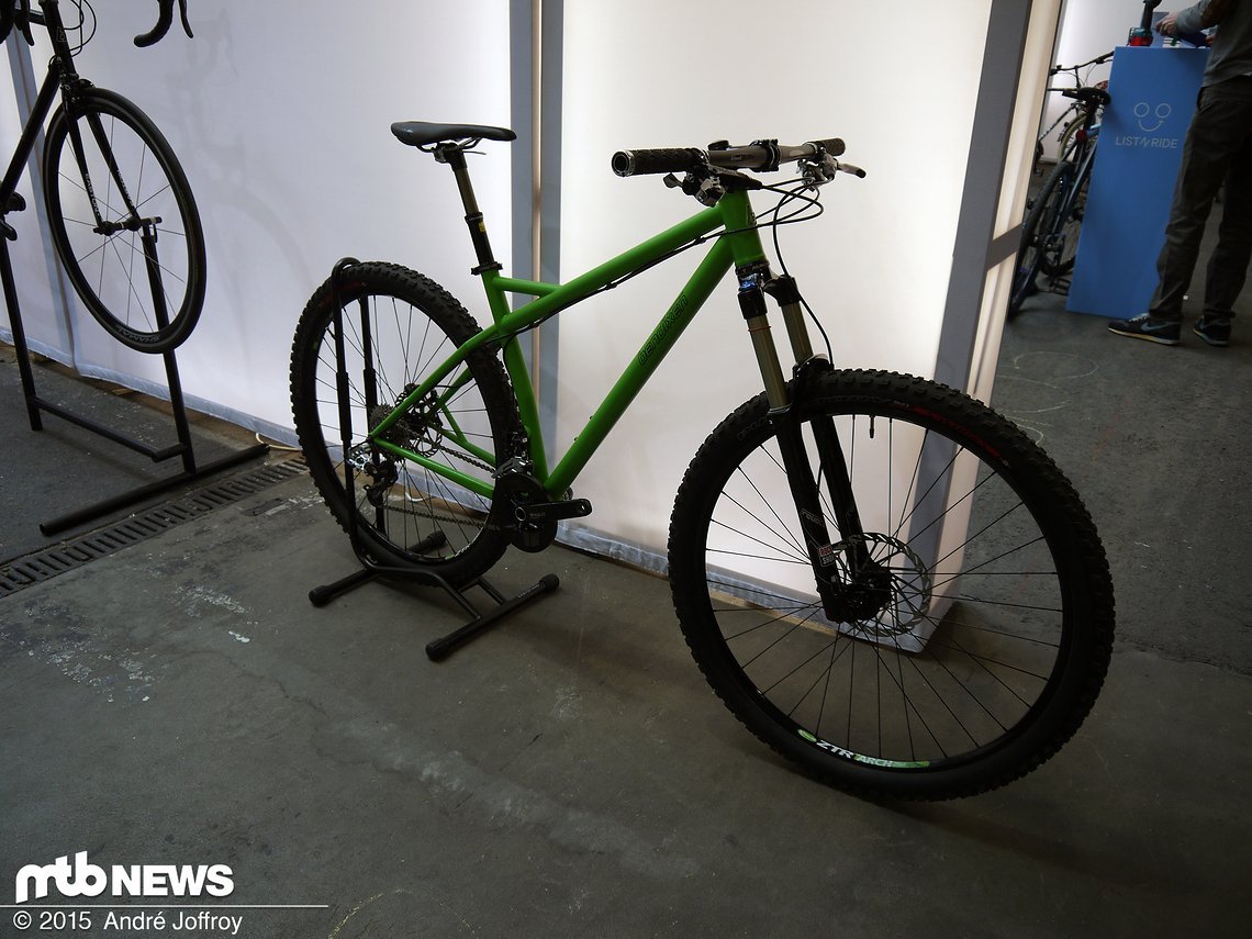 29er Stahltrailbike mit 140mm Gabel