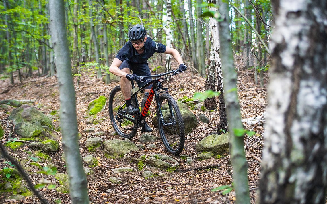 ... macht das wendige XC-Bike mächtig Spaß