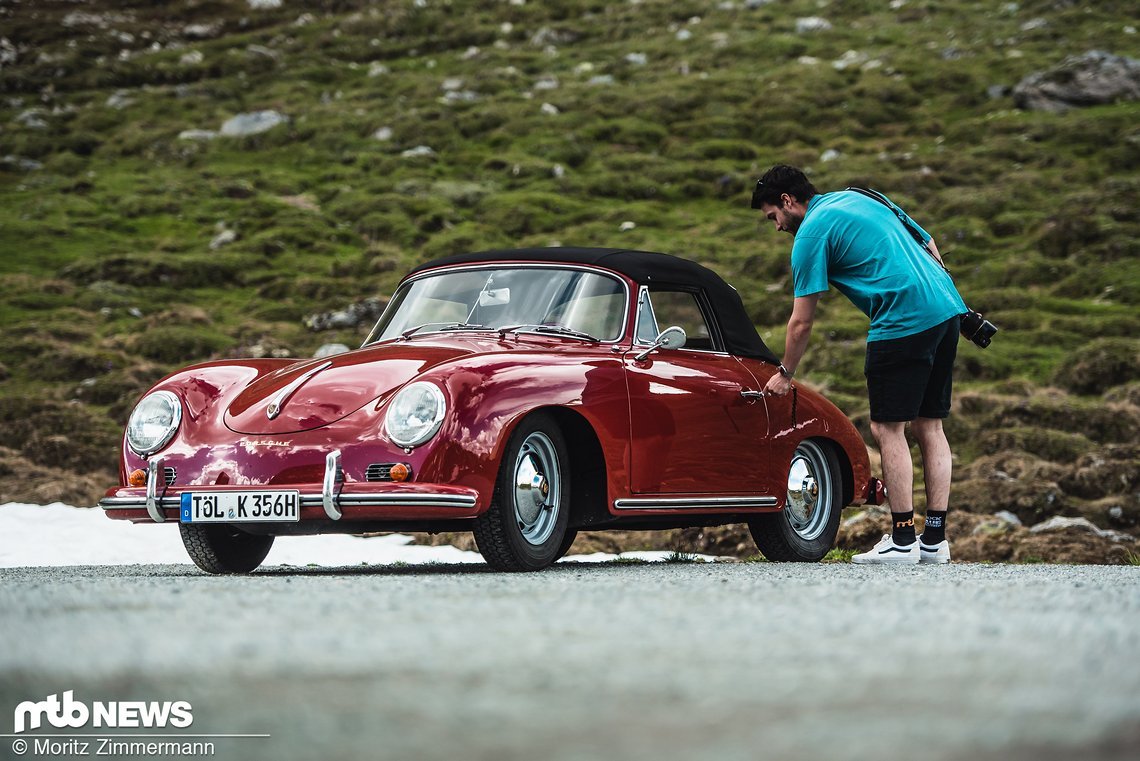 Nach einem erfolgreichen Track Walk-Tag haben wir unseren fahrbaren Untersatz übrigens gegen einen Porsche eingetauscht