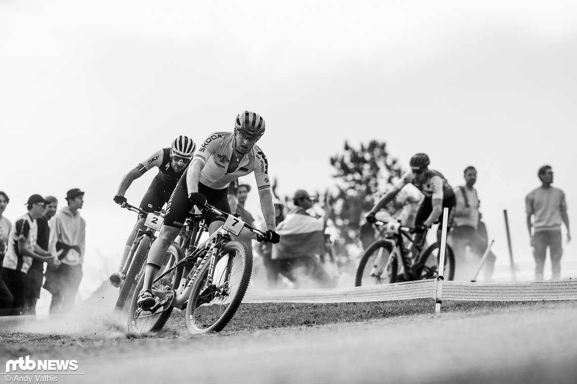 Schwarzbauer erwischte ein deutlich glücklicheres Händchen in der Cross-Country-Disziplin als im Short Track.