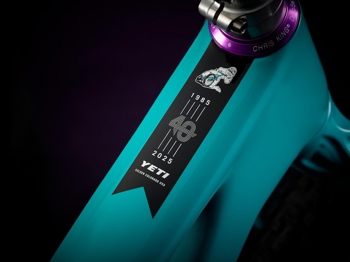 MY25 YetiCycles ASR 40 Detail Top-Tube