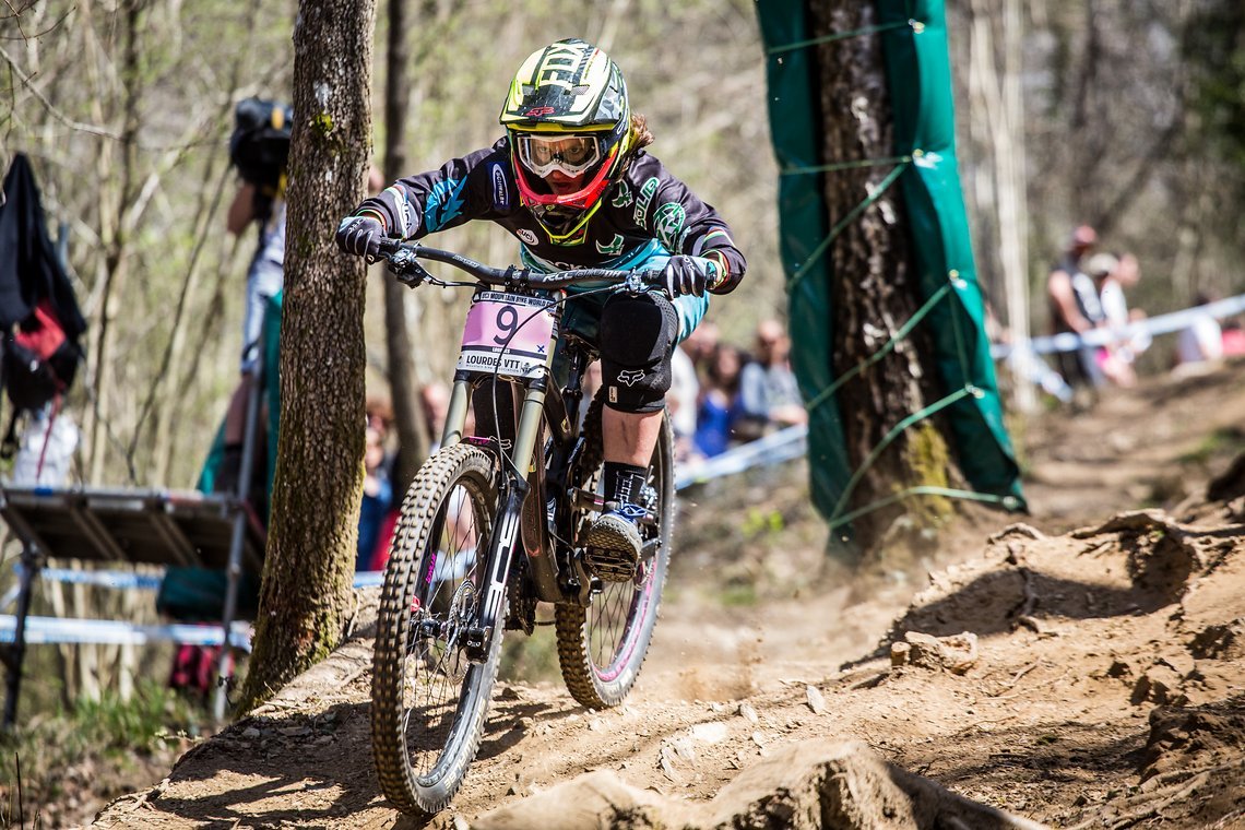 Morgane Charre fährt auf einem soliden 8. Platz