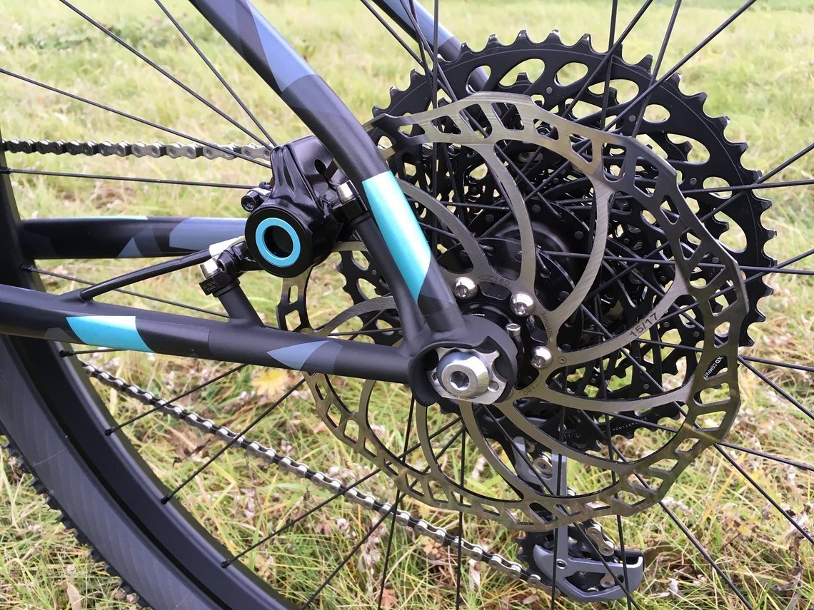 ... die Magura MT Trail Sport Bremsanlage
