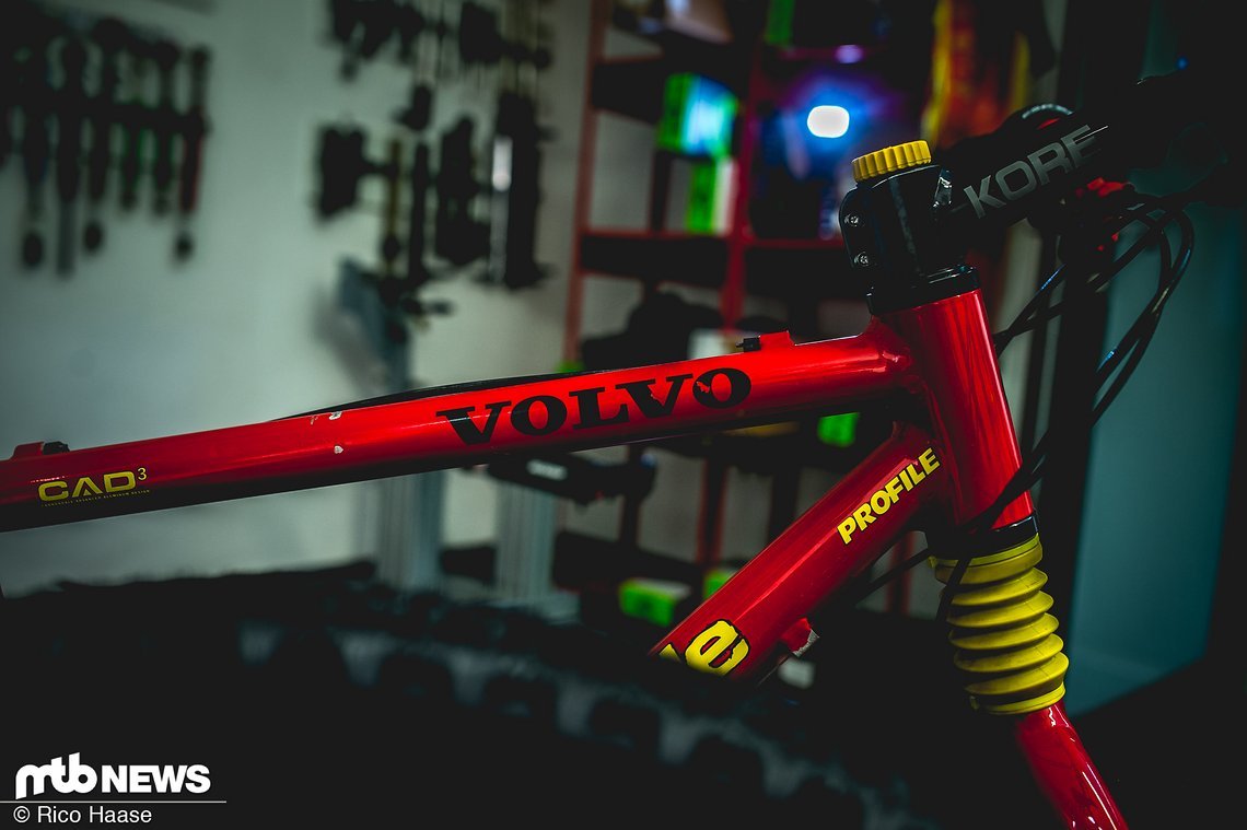 Volvo war damaliger Teamsponsor