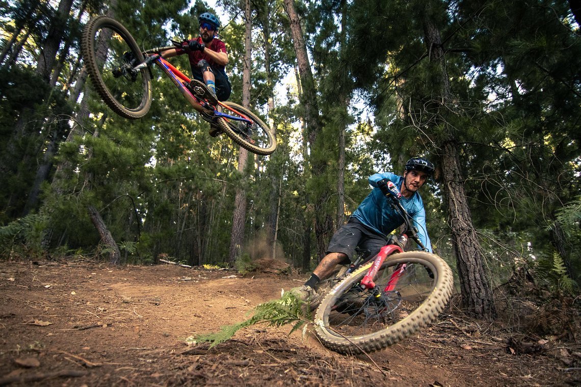 Freerider trifft auf DH- und Enduro-Champion