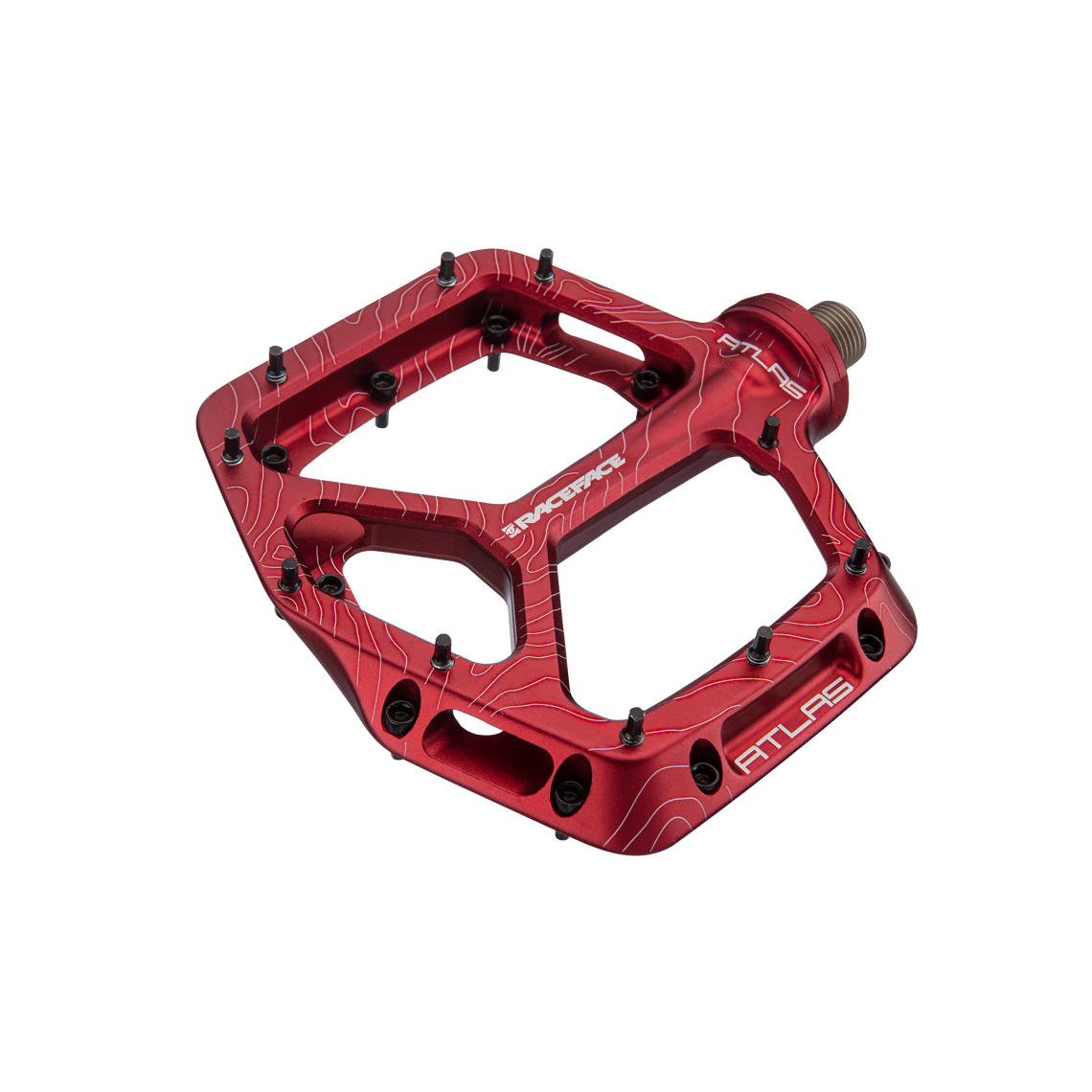 22 Atlas Pedal Quarter Red