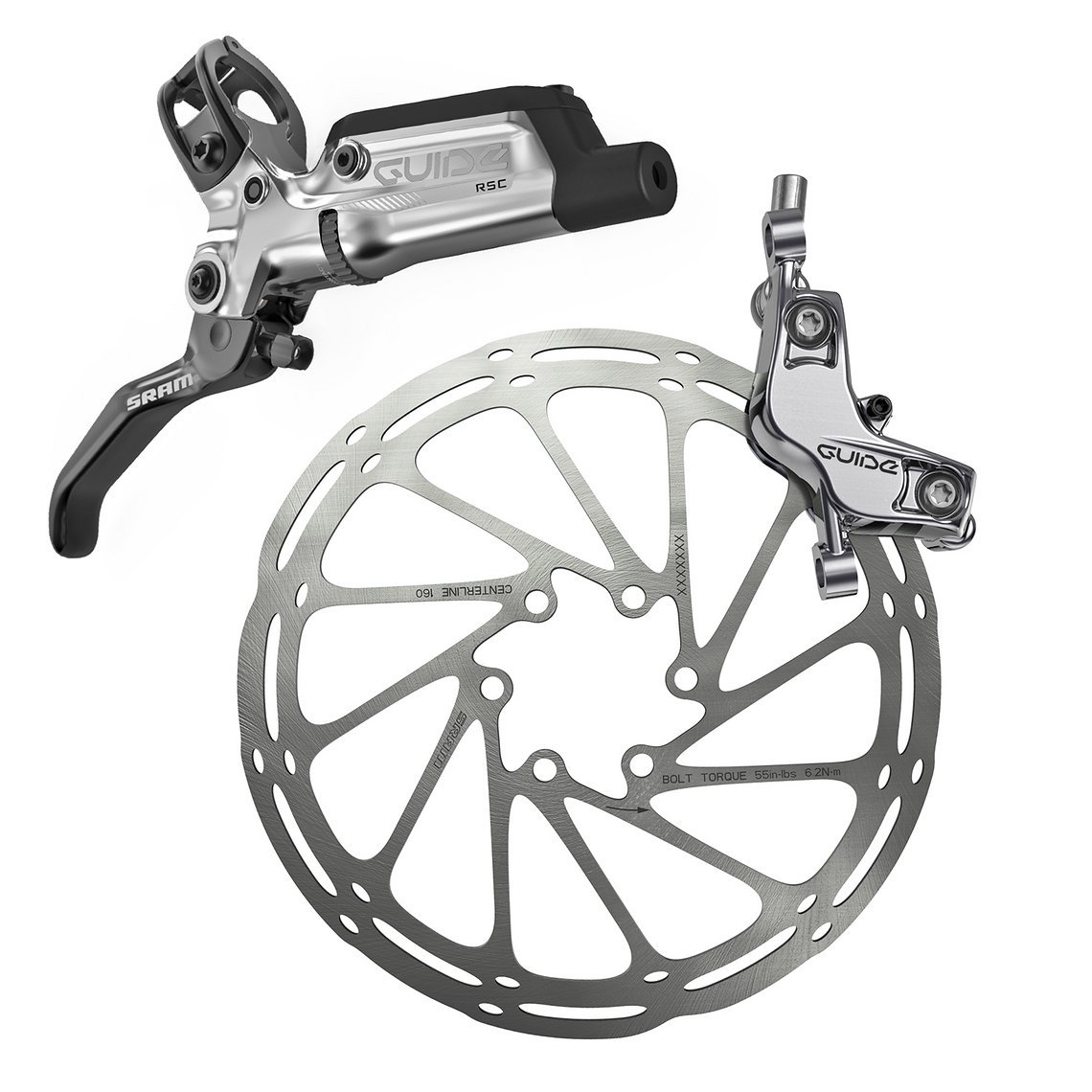 SRAM Guide RSC in silber