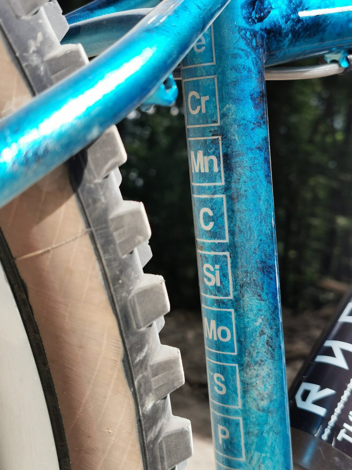 ... ist ein echter Hingucker und wird durch silberne Anbauteile ergänzt