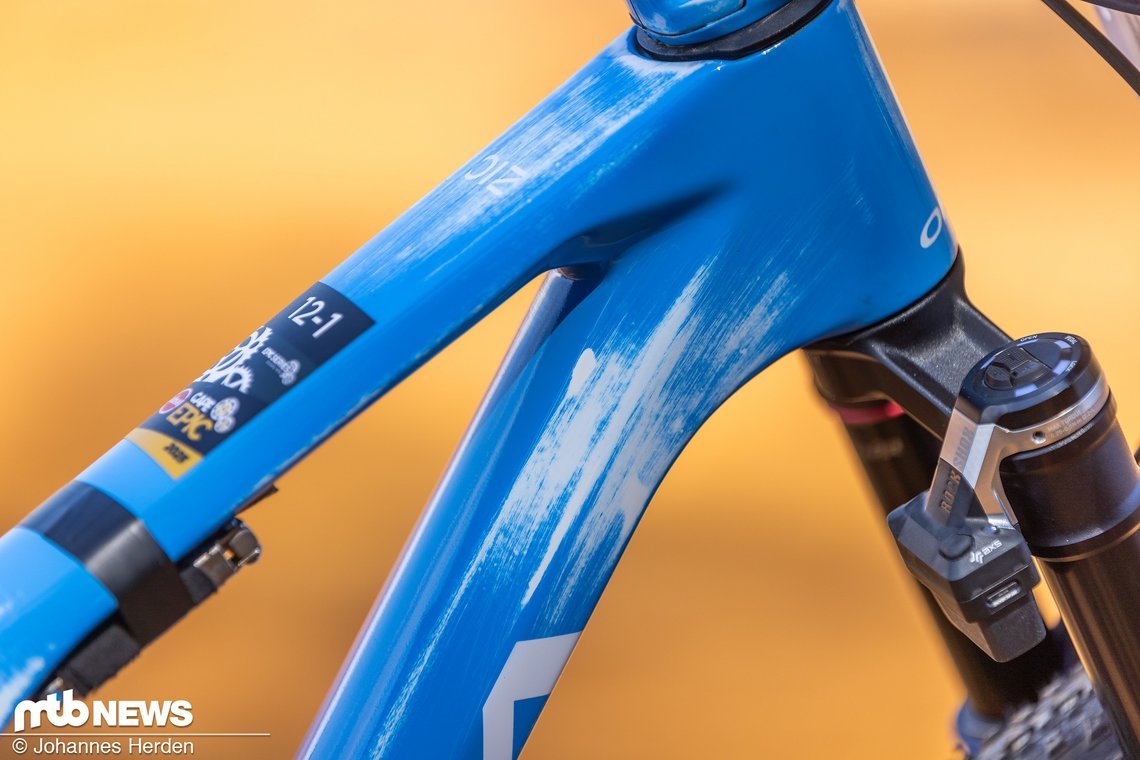 Auch an den Bikes von Klimatiza ist Flight Attendant verbaut.