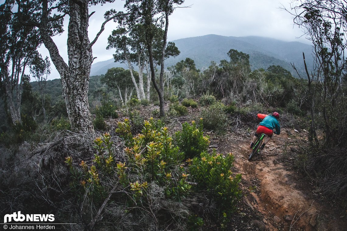 Unterwegs auf den Trails um Punta Ala