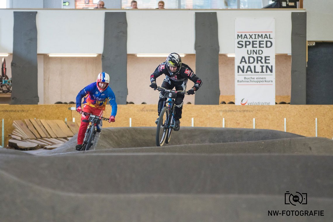 Spannendes Racing zwischen Waldburger und Pfister