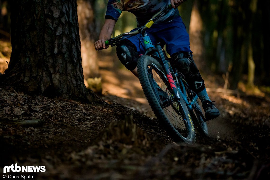 90 % der Zeit bewegt man sein Trail-Bike voraussichtlich über entspannte Singletrails