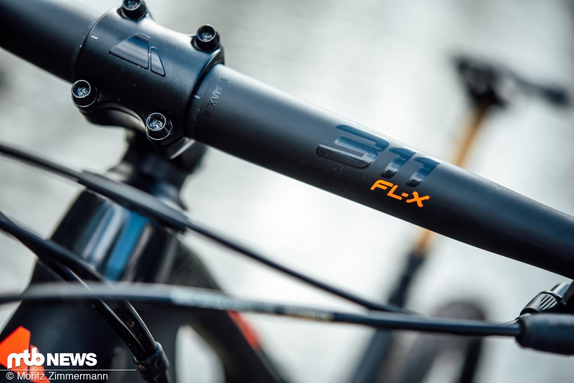 Der SQlab 311 FL-X ist wahlweise mit 15 mm oder 30 mm Rise …