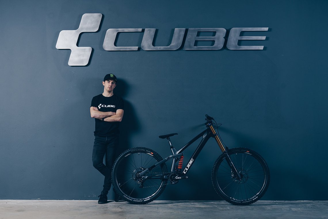 Vermutlich werden wir Danny auf einem Cube Two15 mit 27,5"-Hinterrad und 29"-Vorderrad sehen.