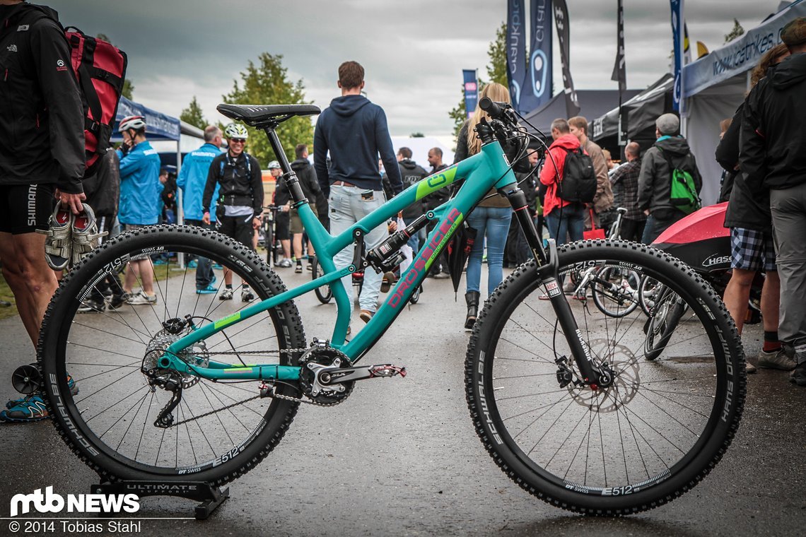 29", 176 mm Federweg und 430 mm Kettenstreben - die Eckdaten des XEA 2015