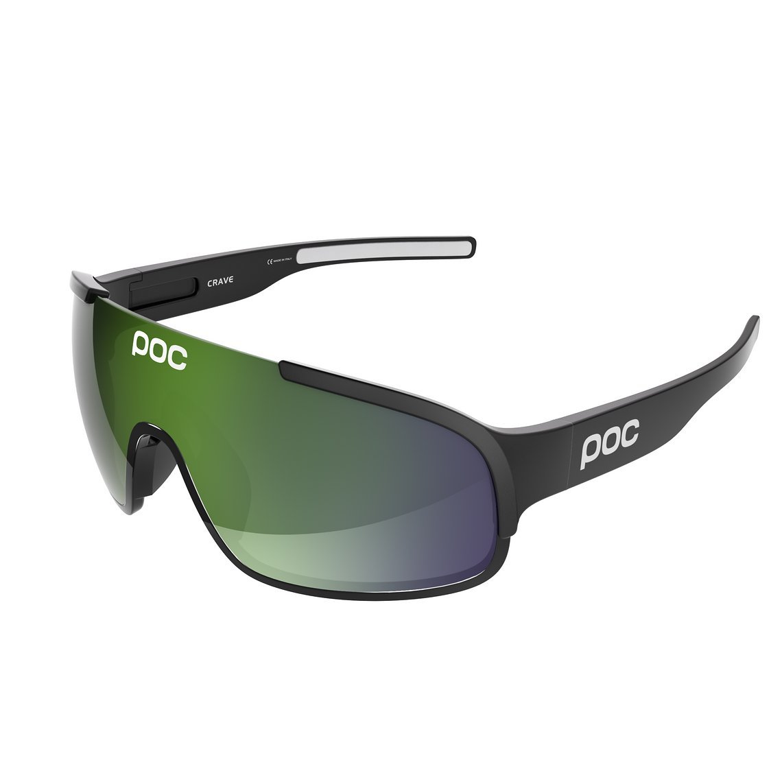 POC Crave-Uranium-Black-Green-Lens