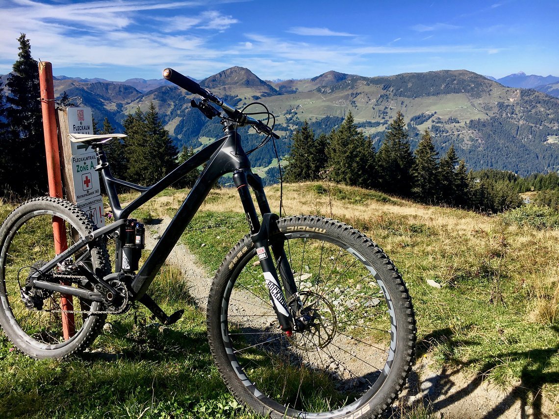 Das Ghost SL AMR beim Einsatz in Kirchberg in Tirol