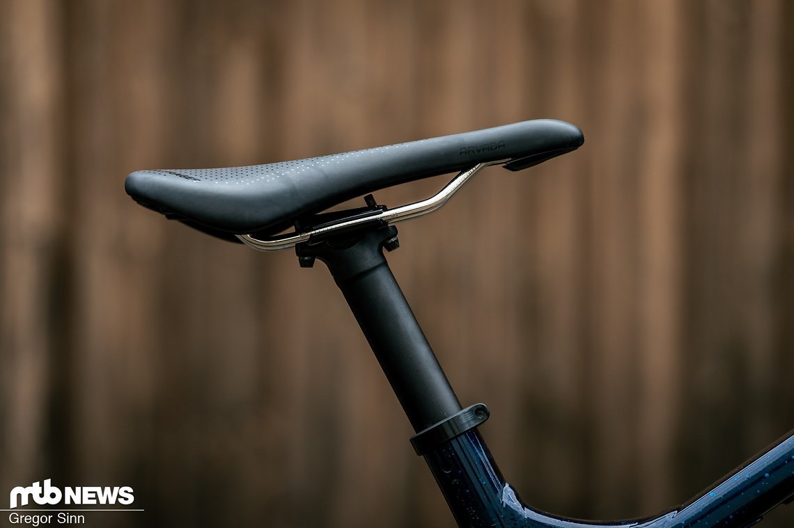 … und der Sattel stammen aus dem Hause Bontrager.