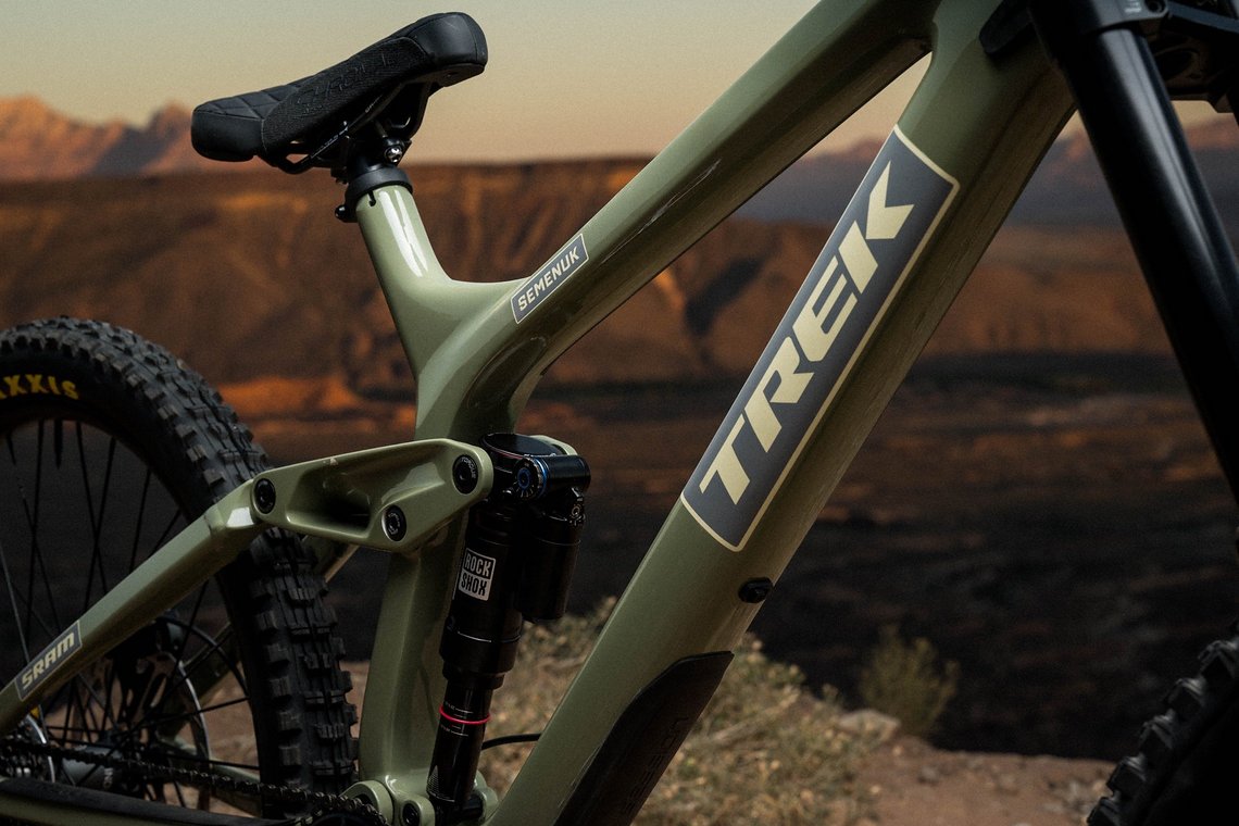 … und RockShox-Federungskomponenten.